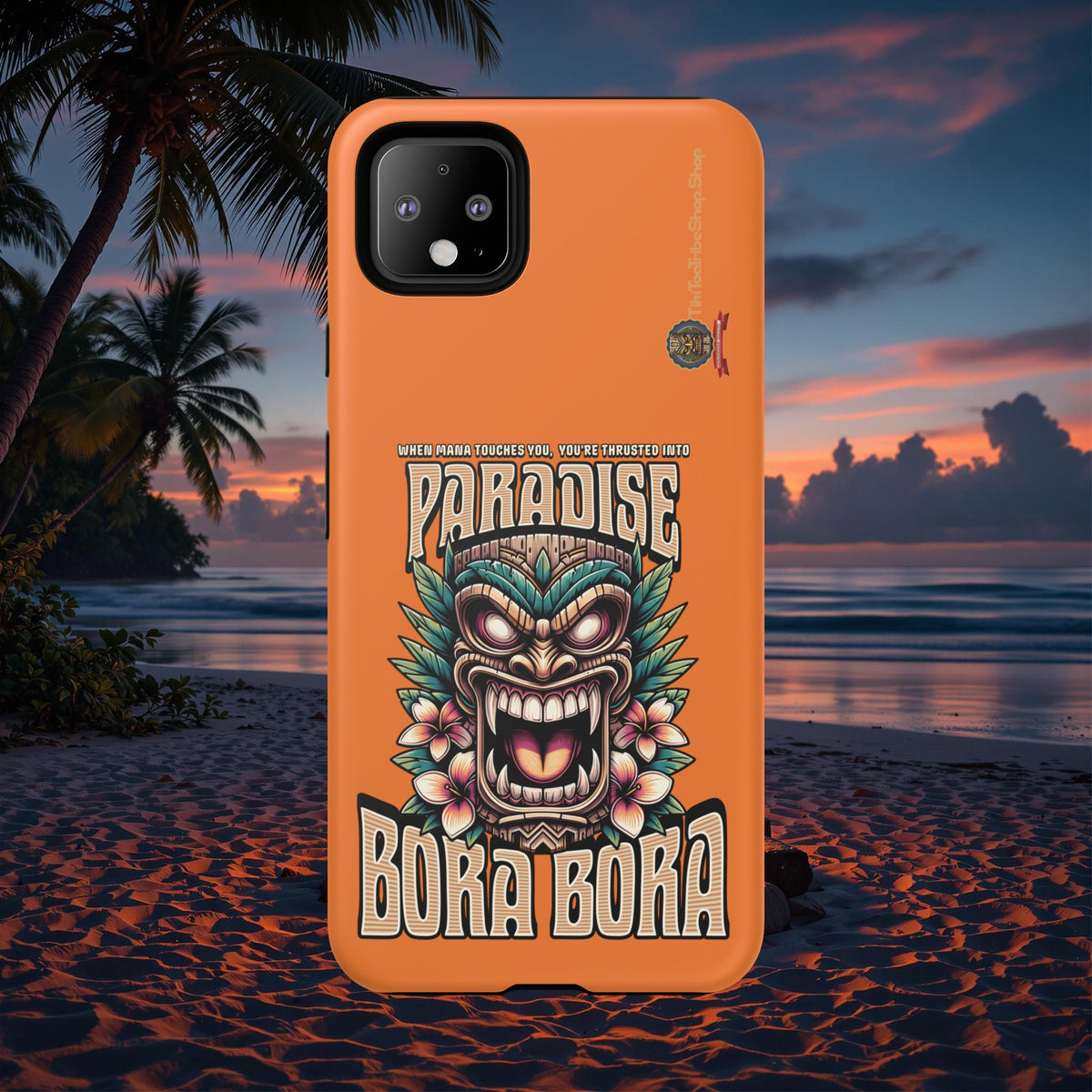 Bora Bora – Coque Antichoc Premium Tiki Élégance