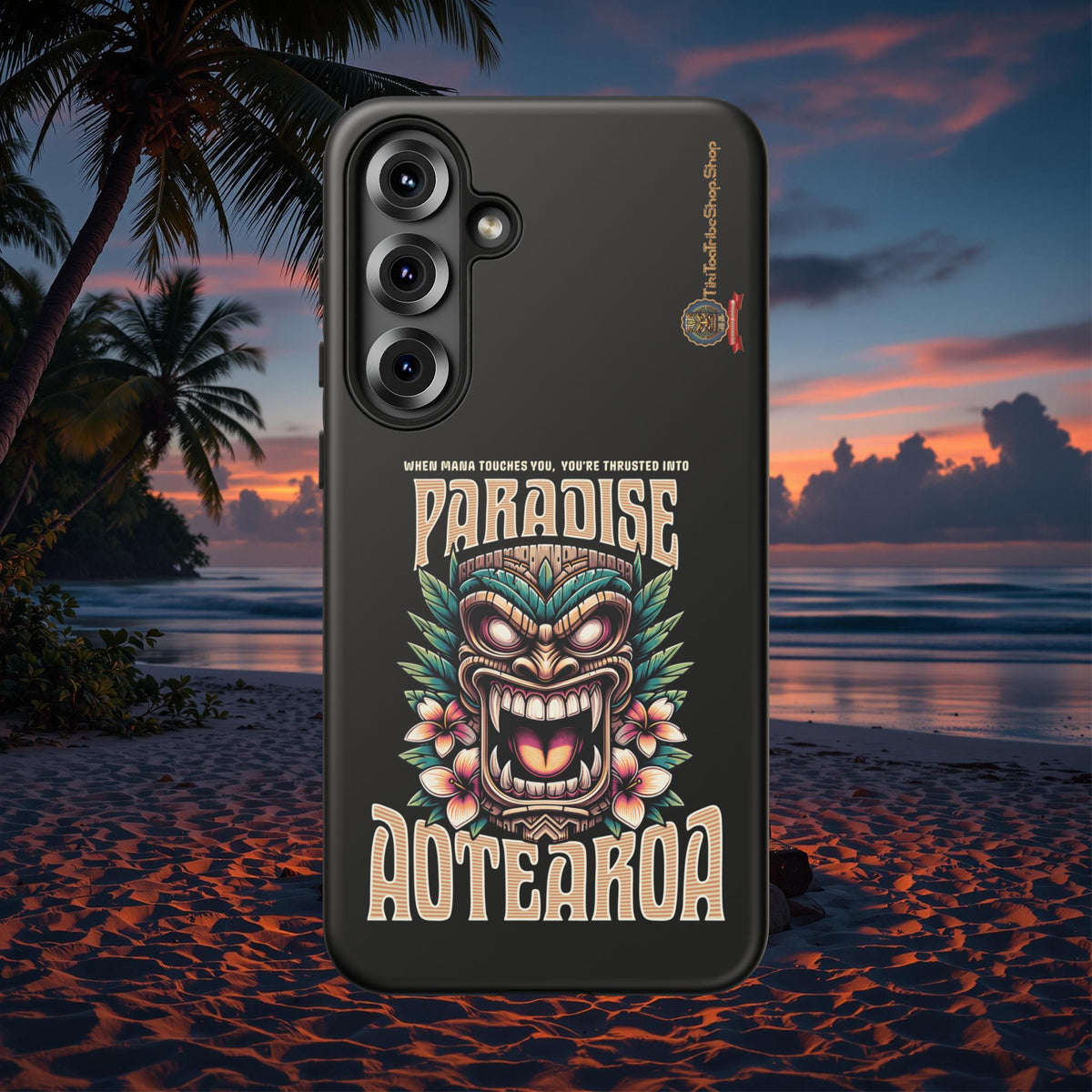 Aotearoa â Coque Antichoc Tiki Maori & Mana Ancestral