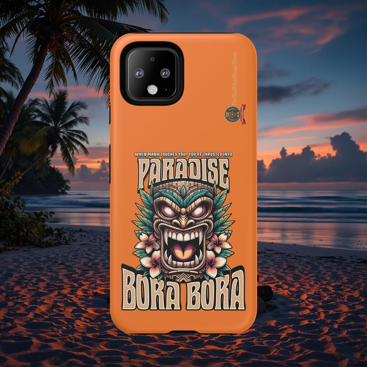 Bora Bora – Coque Antichoc Premium Tiki Élégance