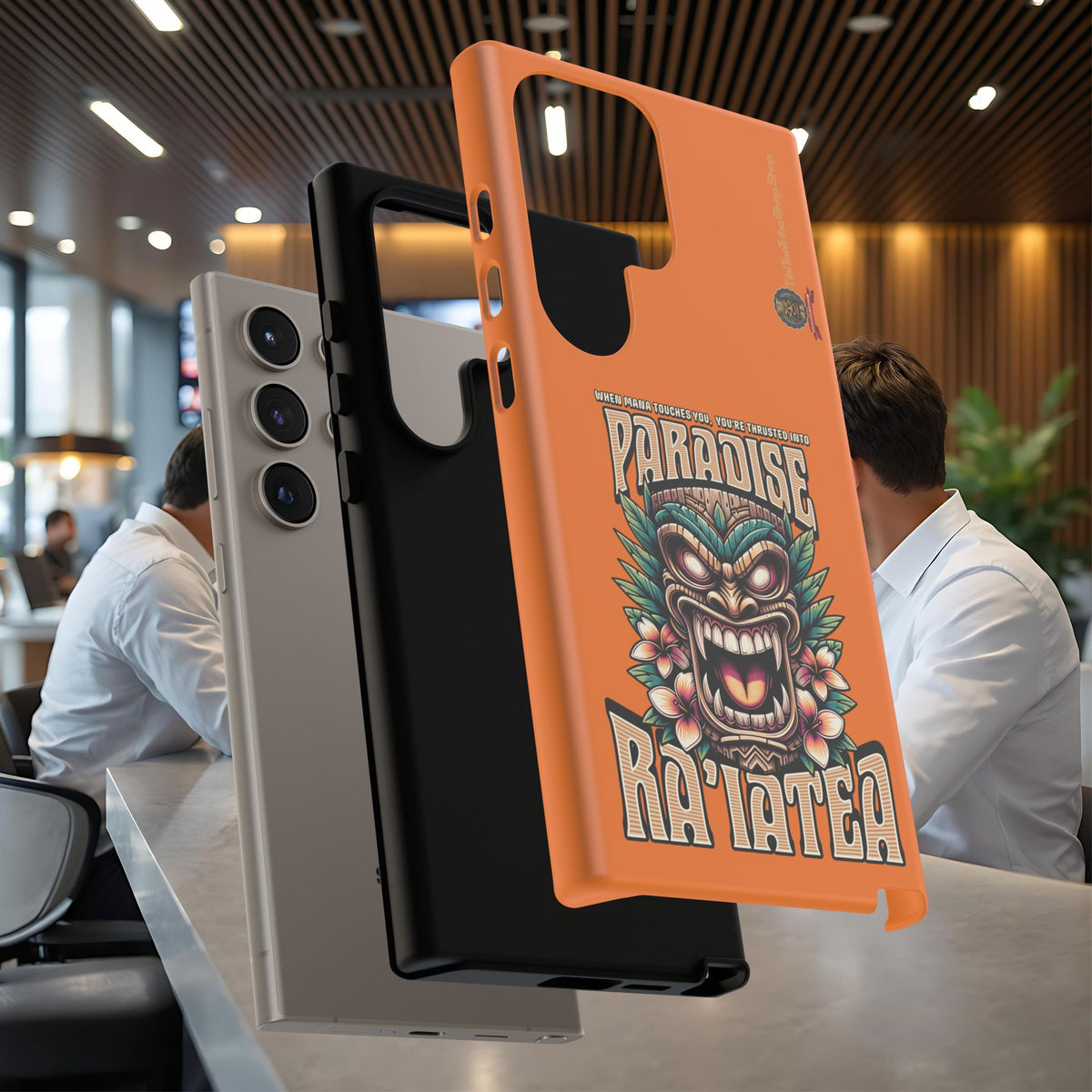 Ra’iatea – Coque Tiki Tribal de Protection Premium