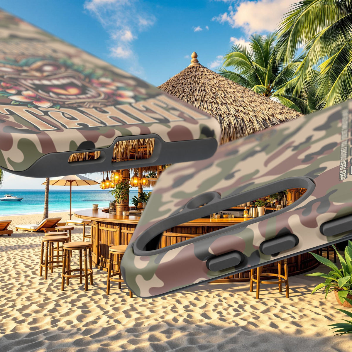 Tahiti â Coque Antichoc Premium Tiki Royal