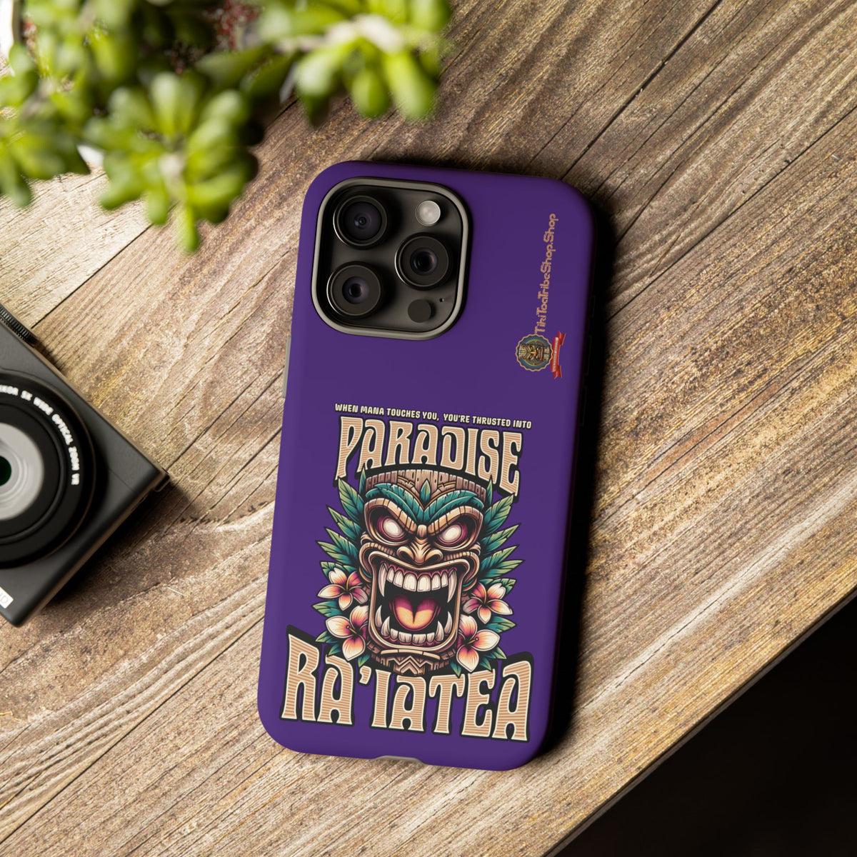 Ra’iatea – Coque Tiki Tribal de Protection Premium