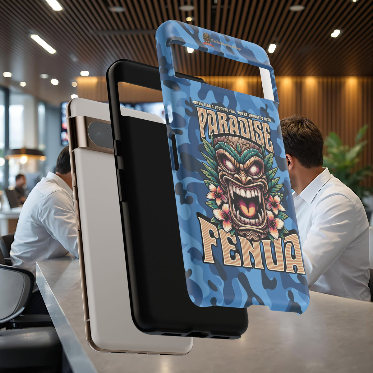 Fenua Guardian – Polynesian Art Shockproof Case