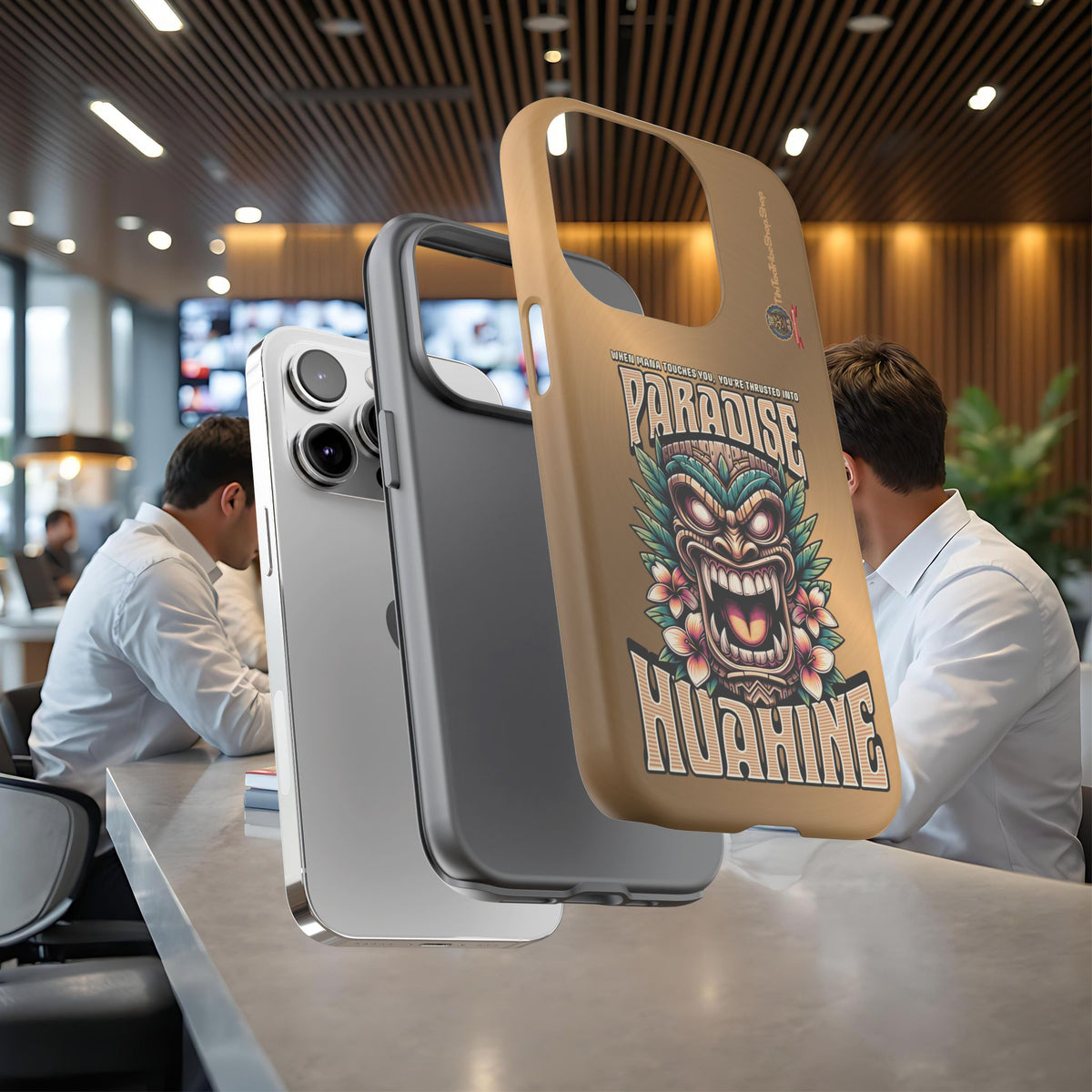 Huahine â Coque Antichoc Premium Tiki Fenua