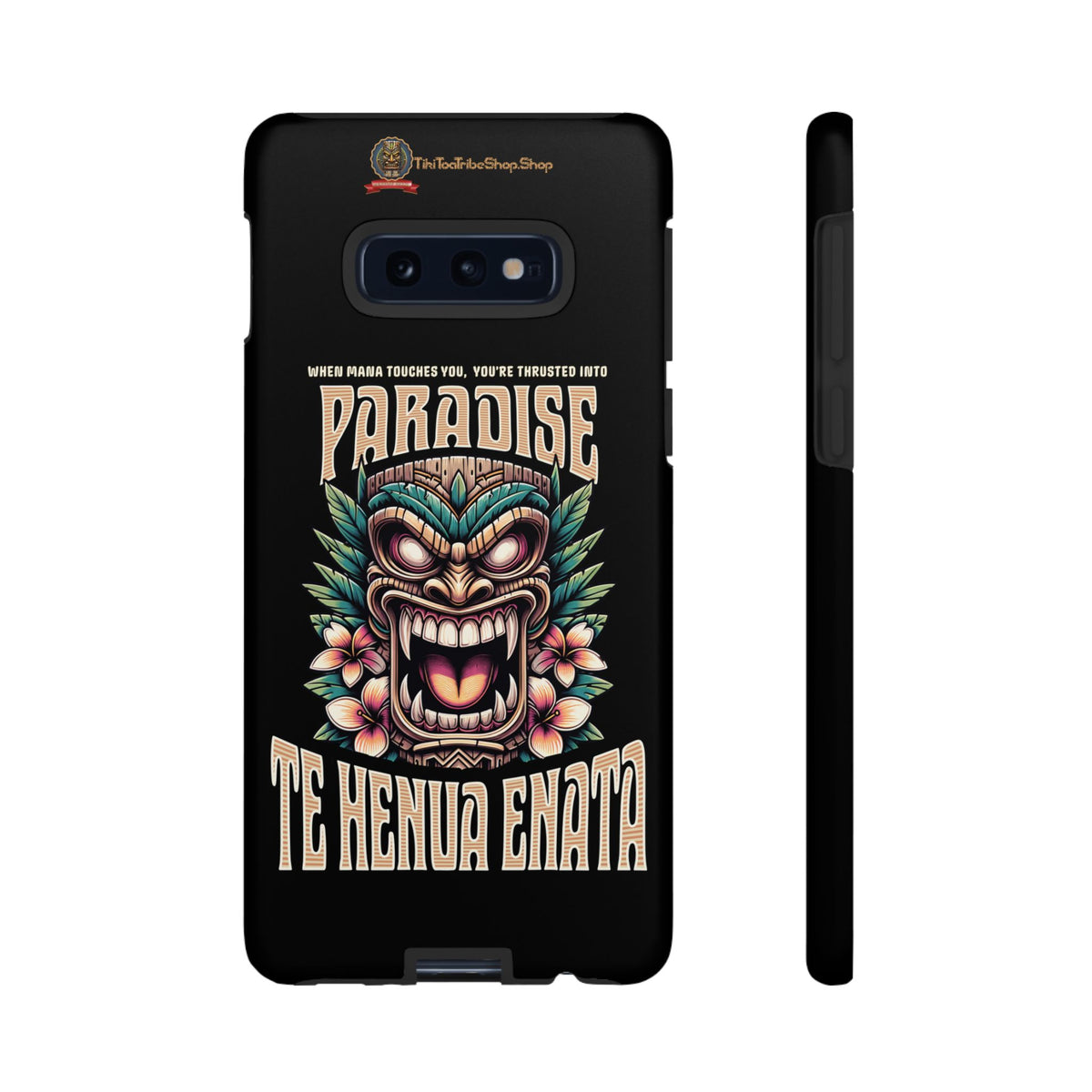 Te Henua Enata â Coque Antichoc Tiki Ancestral & Puissant
