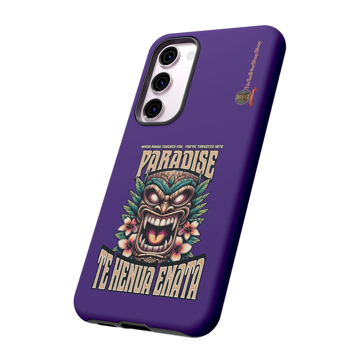 Te Henua Enata â Coque Antichoc Tiki Ancestral & Puissant