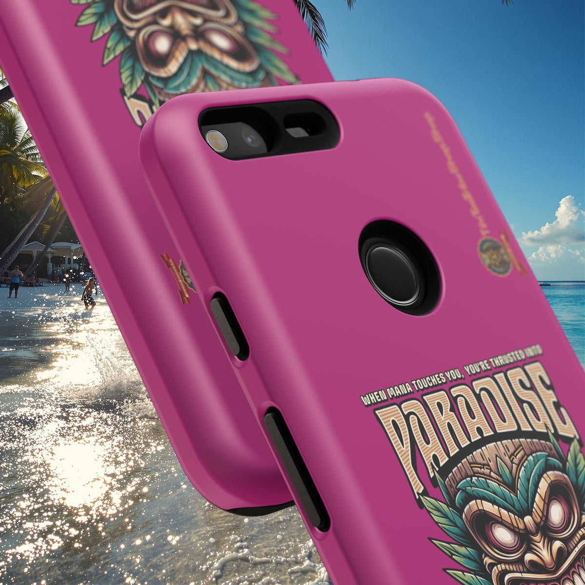 Ra’iatea – Coque Tiki Tribal de Protection Premium