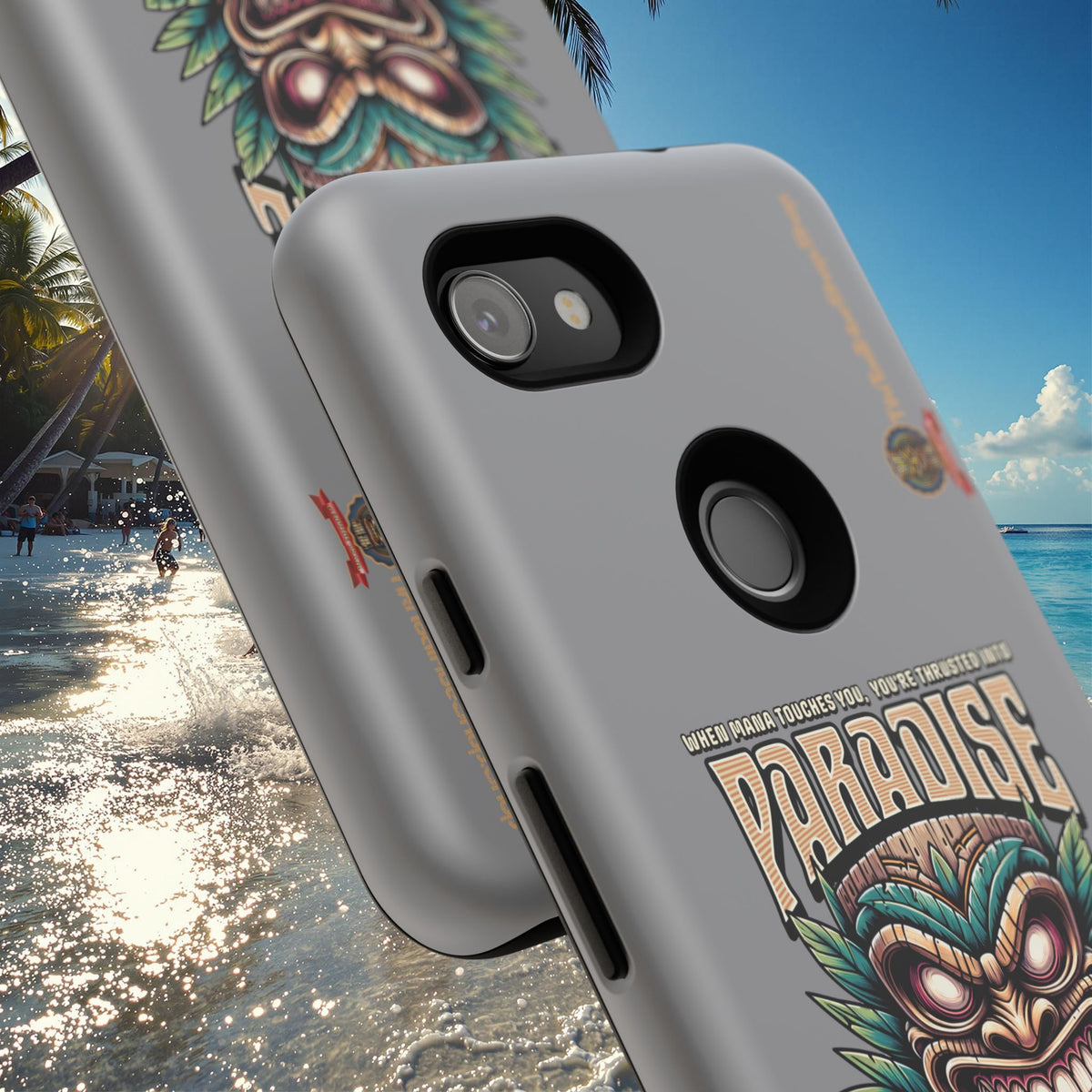 Bora Bora – Coque Antichoc Premium Tiki Élégance
