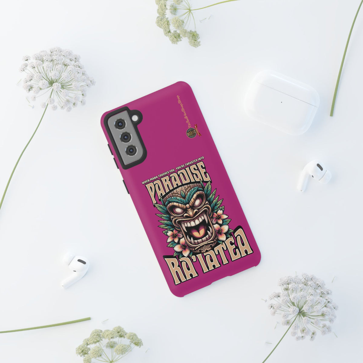 Ra’iatea – Coque Tiki Tribal de Protection Premium