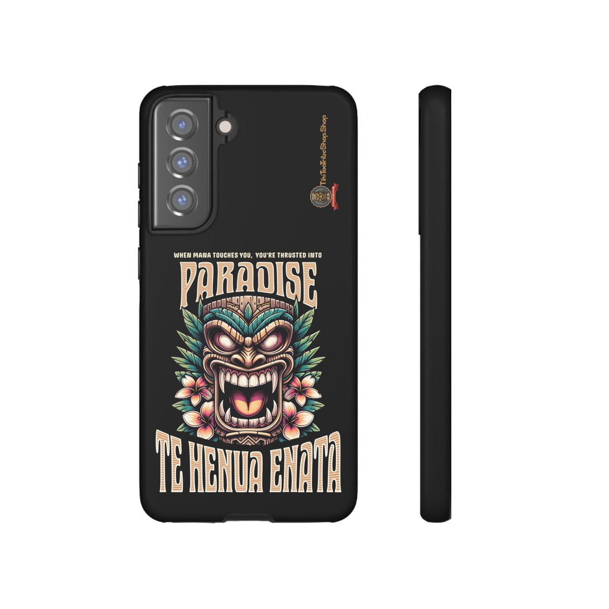 Te Henua Enata â Coque Antichoc Tiki Ancestral & Puissant