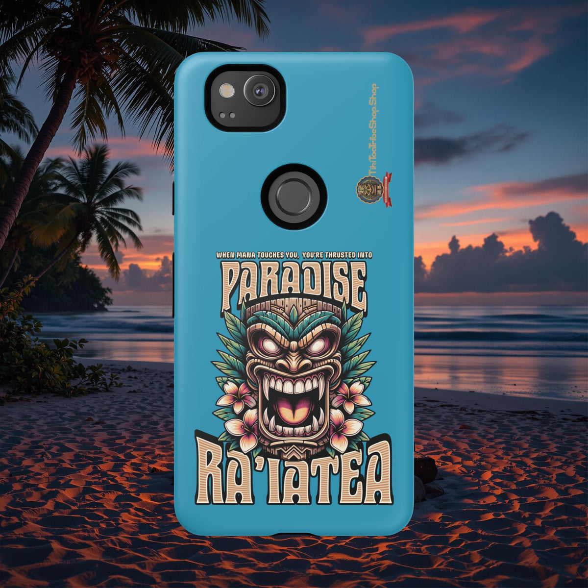 Ra’iatea – Coque Tiki Tribal de Protection Premium
