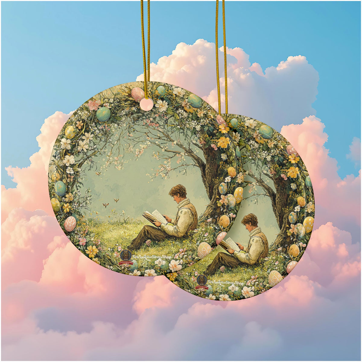 Ceramic Easter Ornaments