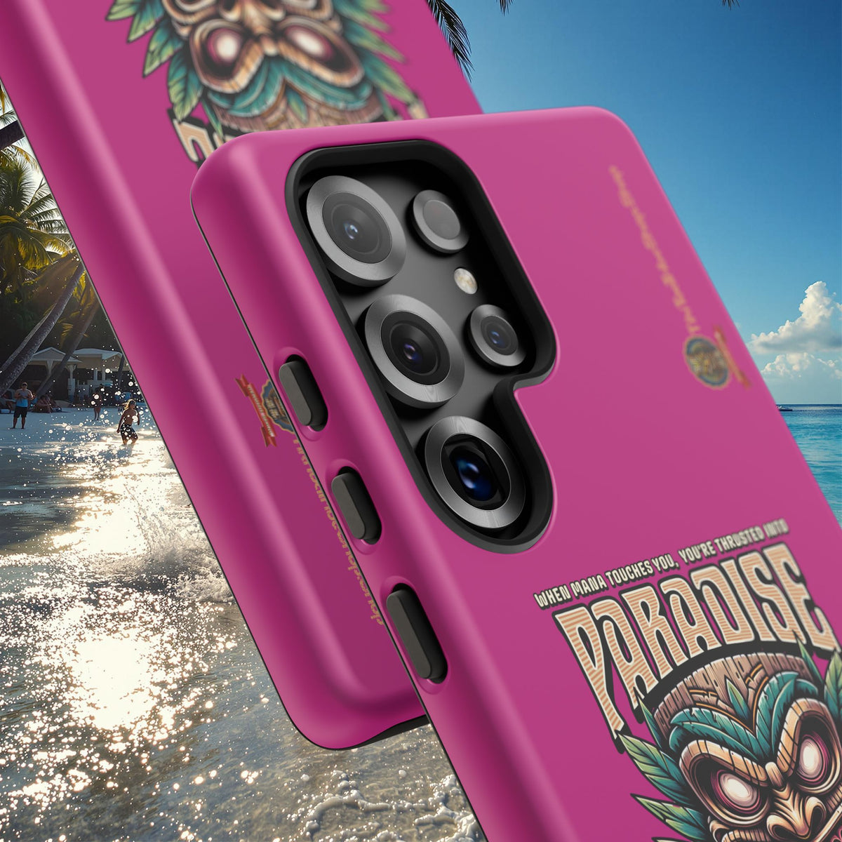 Bora Bora – Coque Antichoc Premium Tiki Élégance