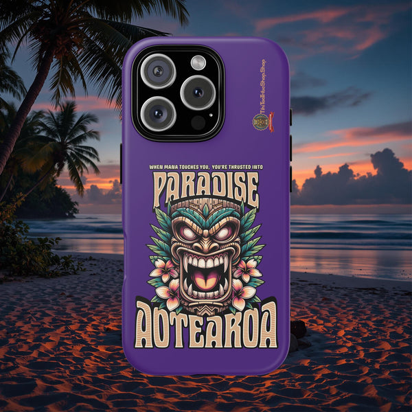 Aotearoa – Tiki Maori & Ancestral Mana Shockproof Case