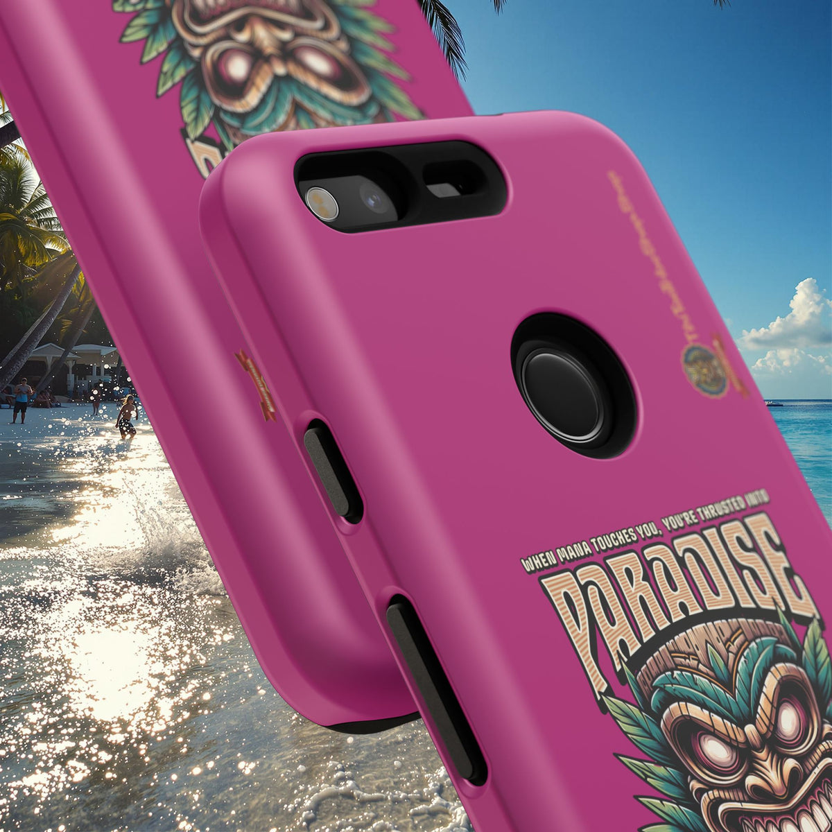 Ra’iatea – Coque Tiki Tribal de Protection Premium