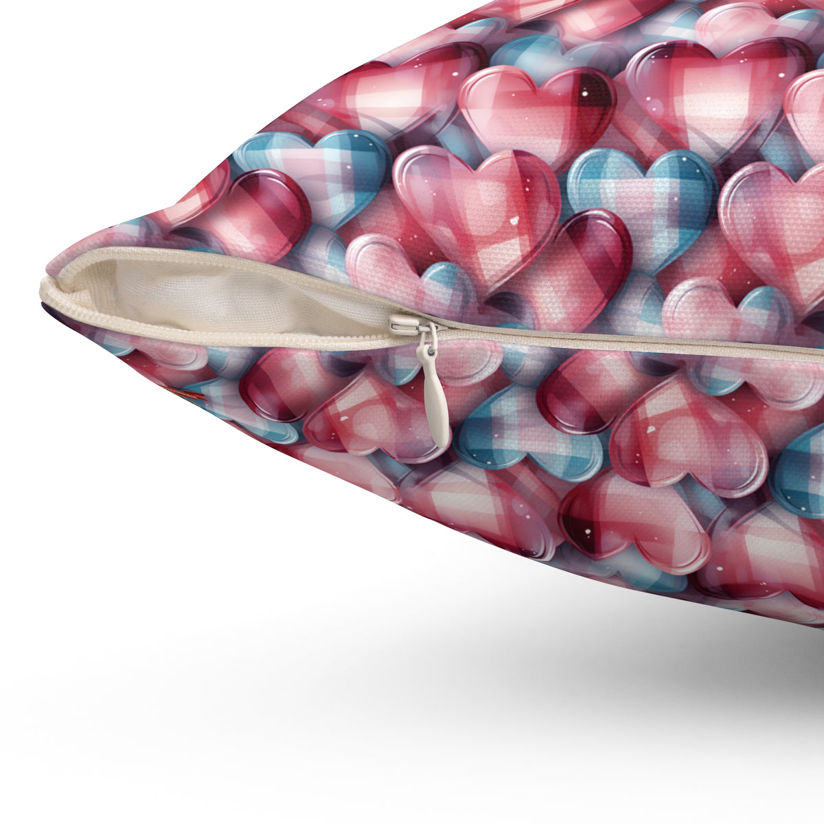 Plaid Charm: Full of love