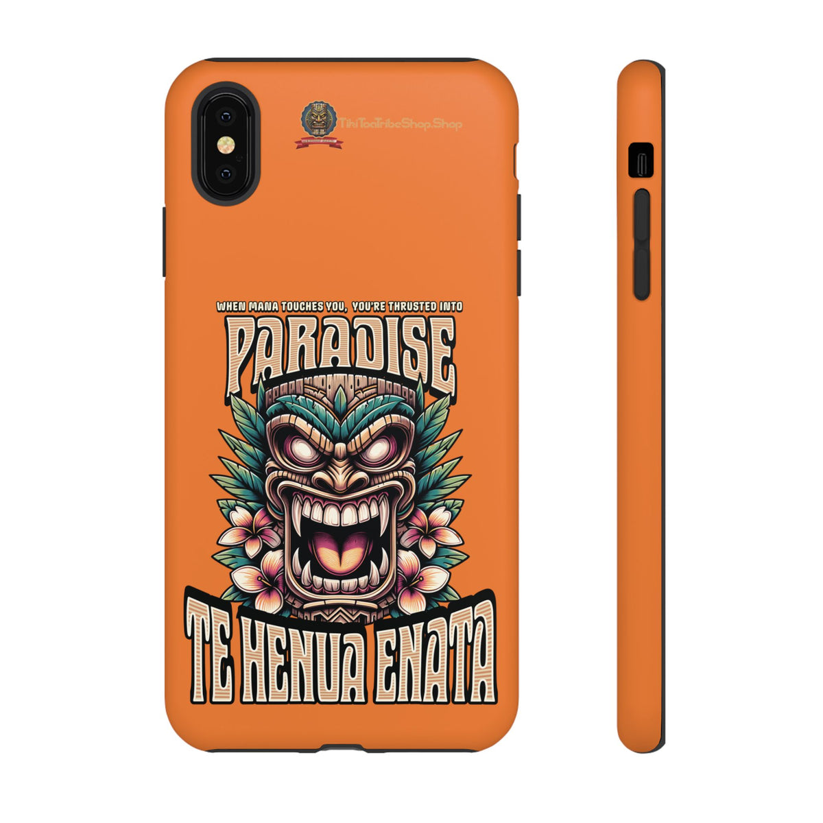 Te Henua Enata â Coque Antichoc Tiki Ancestral & Puissant