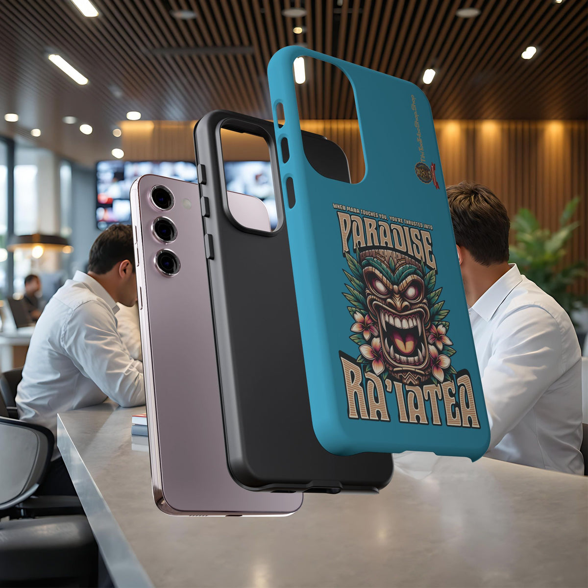 Ra’iatea – Coque Tiki Tribal de Protection Premium