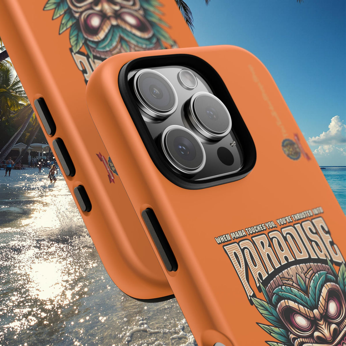 Bora Bora – Coque Antichoc Premium Tiki Élégance