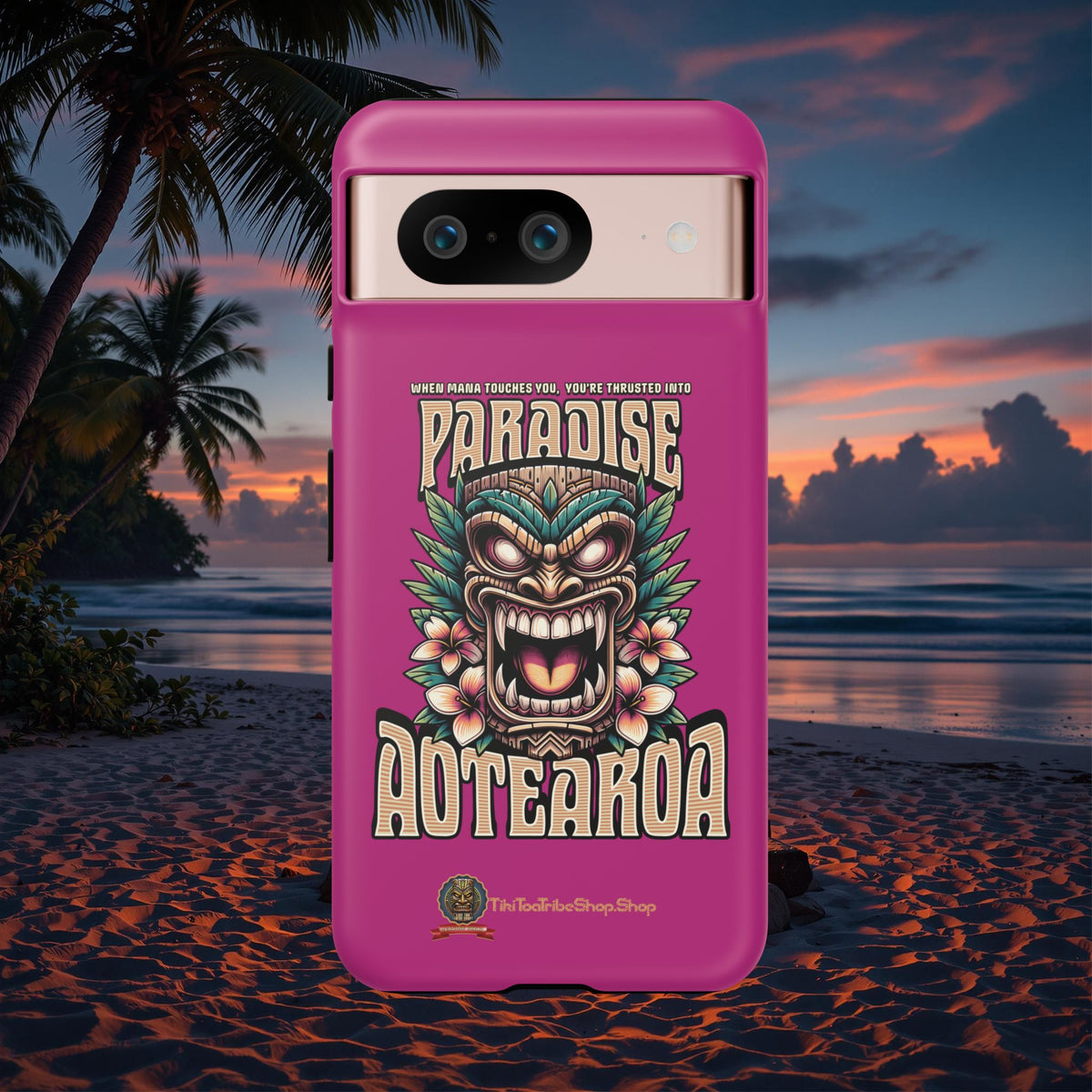 Aotearoa – Tiki Maori & Ancestral Mana Shockproof Case