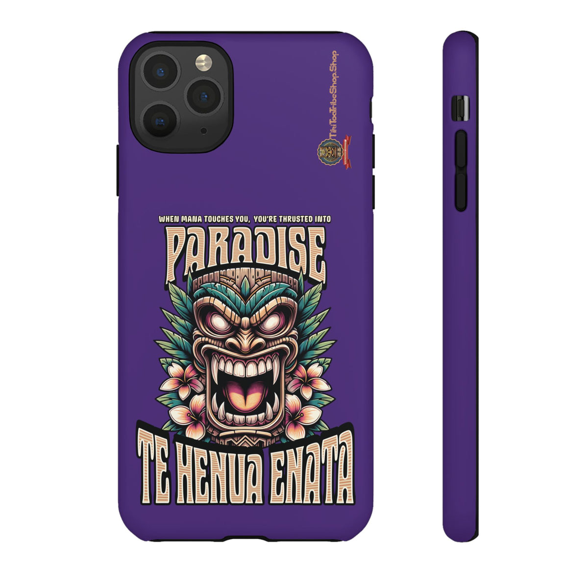 Te Henua Enata â Coque Antichoc Tiki Ancestral & Puissant