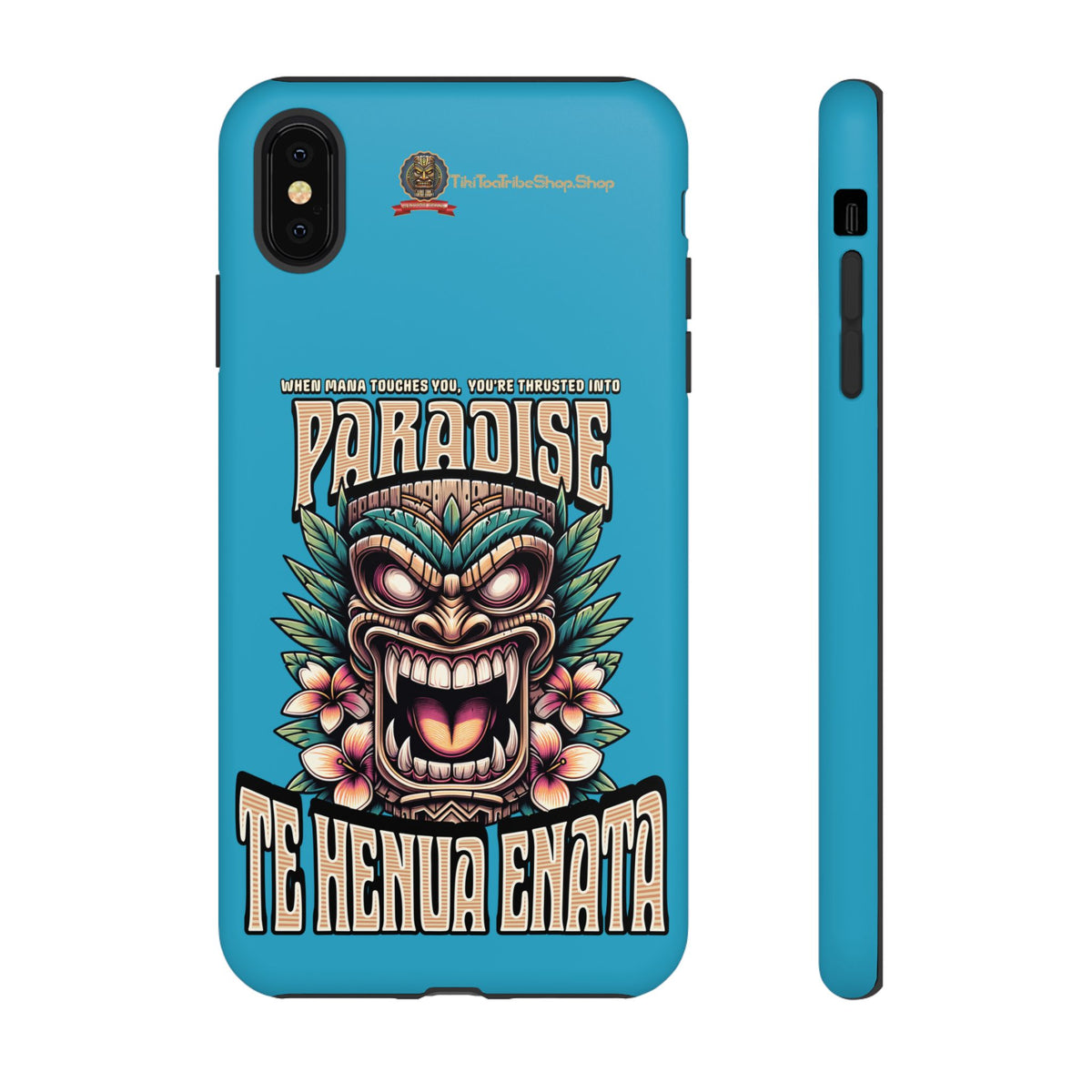 Te Henua Enata â Coque Antichoc Tiki Ancestral & Puissant