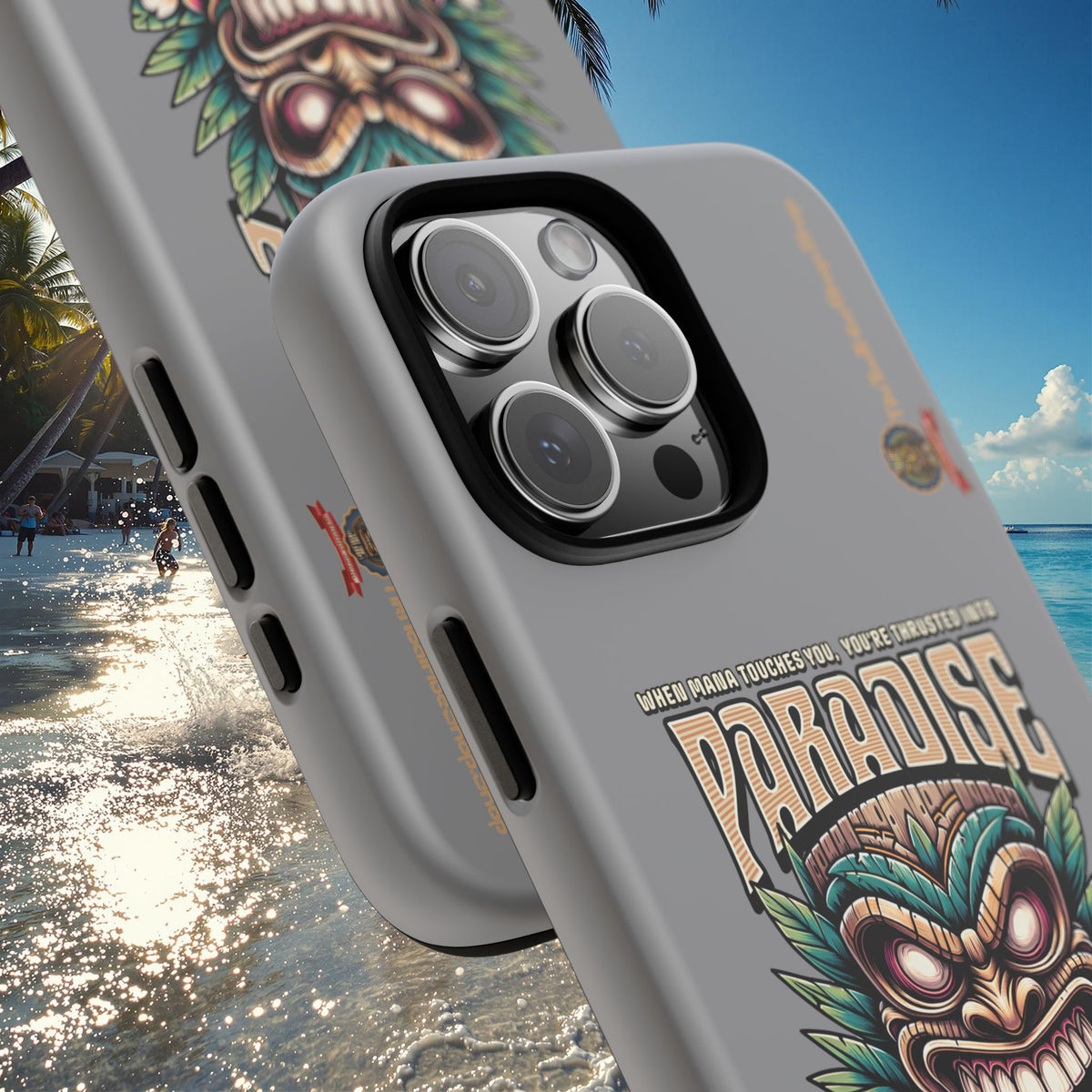 Te Henua Enata â Coque Antichoc Tiki Ancestral & Puissant
