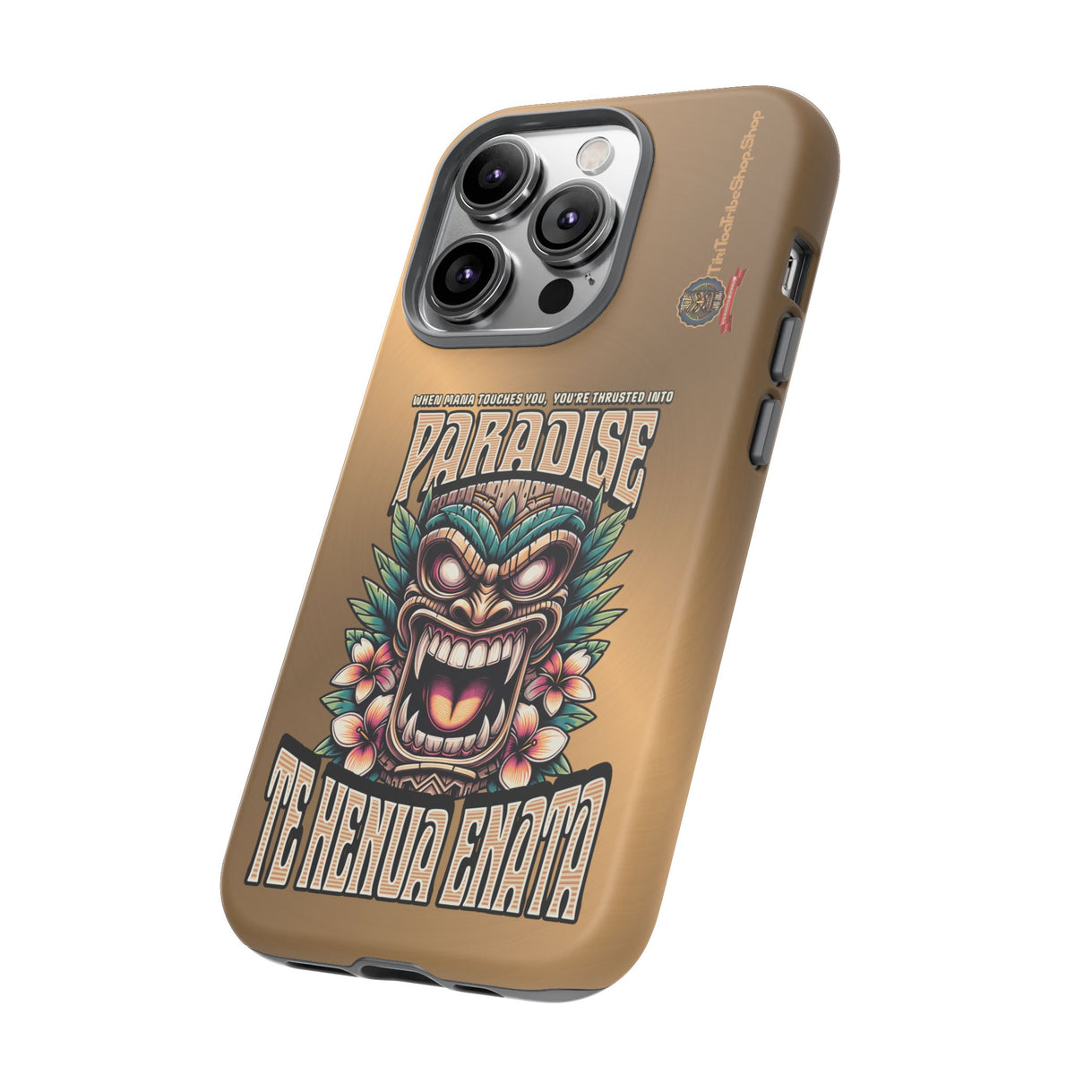 Te Henua Enata â Coque Antichoc Tiki Ancestral & Puissant