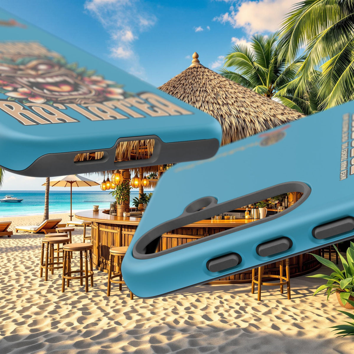 Ra’iatea – Coque Tiki Tribal de Protection Premium