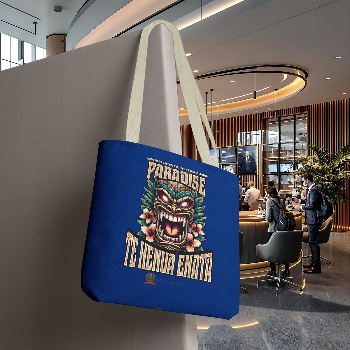 TE HENUA ENATA PARADISE Tote Bag