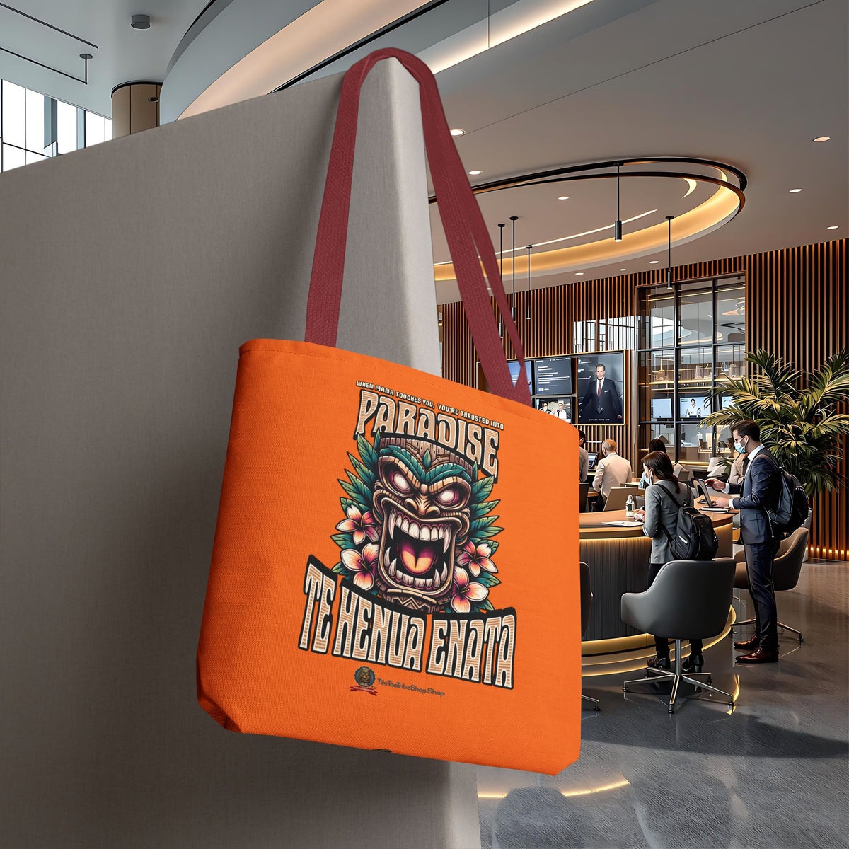 TE HENUA ENATA PARADISE Tote Bag