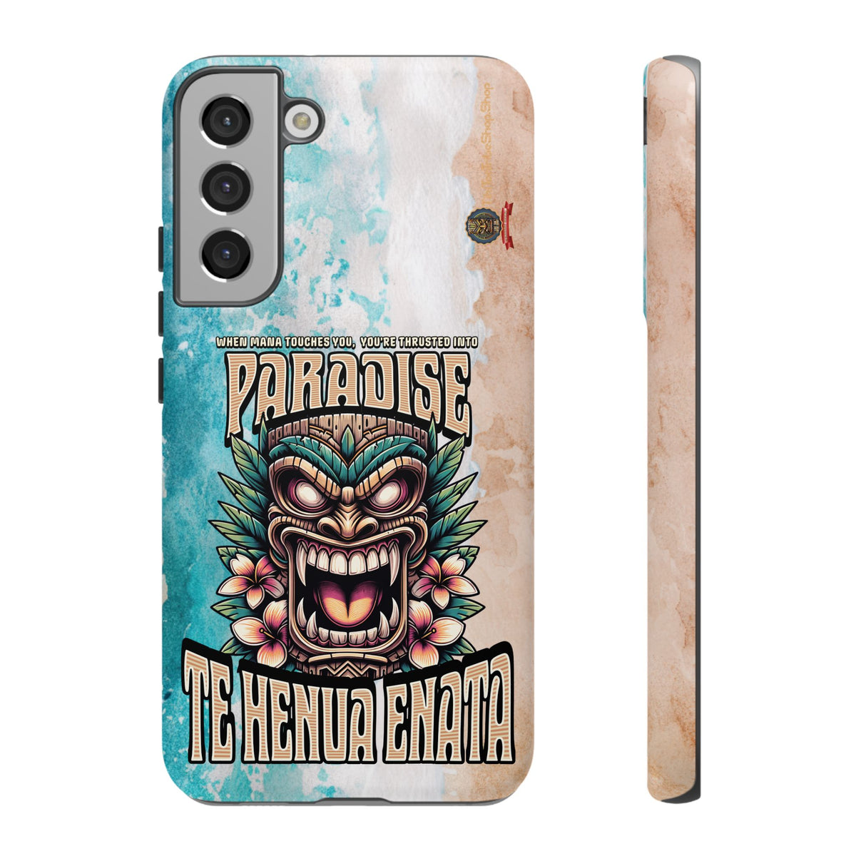 Te Henua Enata â Coque Antichoc Tiki Ancestral & Puissant