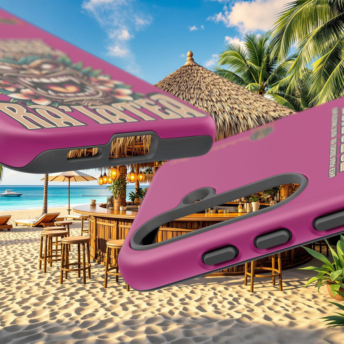 Ra’iatea – Coque Tiki Tribal de Protection Premium