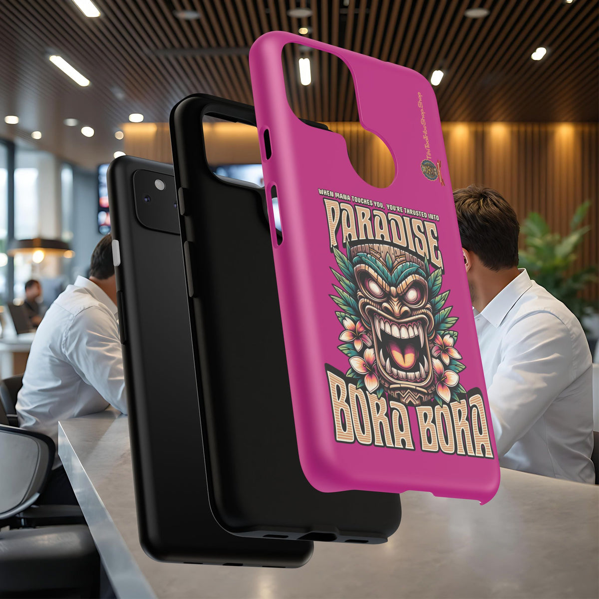 Bora Bora – Coque Antichoc Premium Tiki Élégance