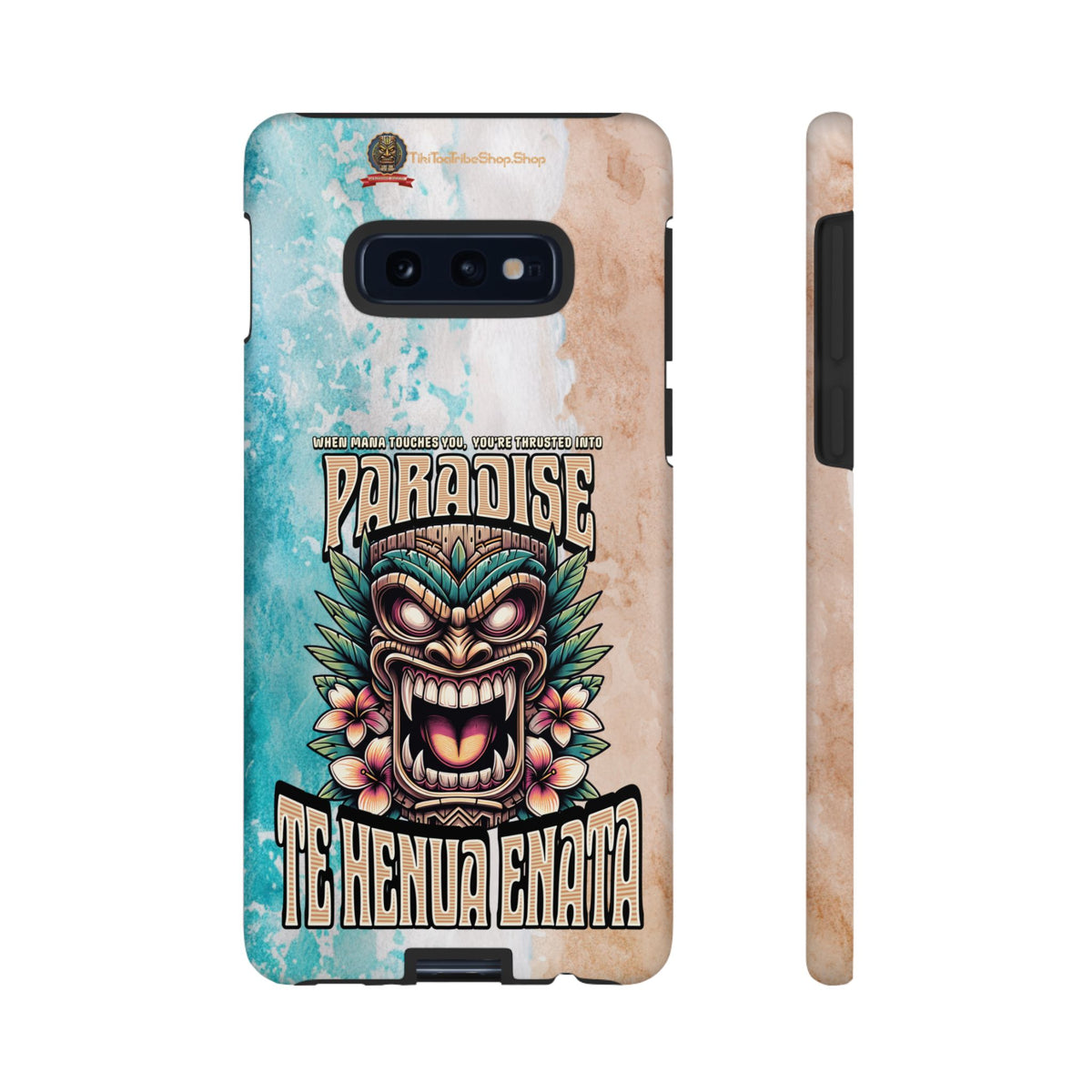 Te Henua Enata â Coque Antichoc Tiki Ancestral & Puissant