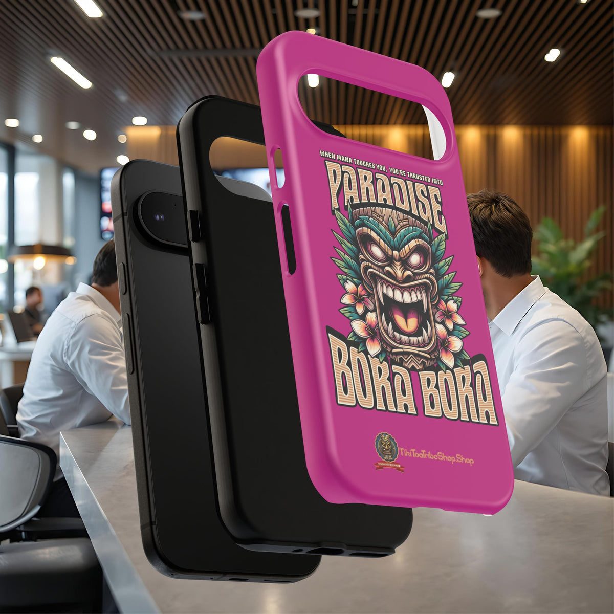 Bora Bora – Coque Antichoc Premium Tiki Élégance