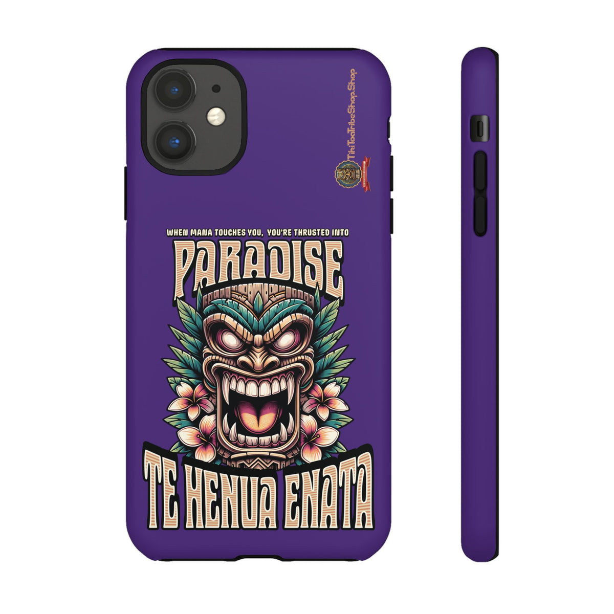 Te Henua Enata â Coque Antichoc Tiki Ancestral & Puissant