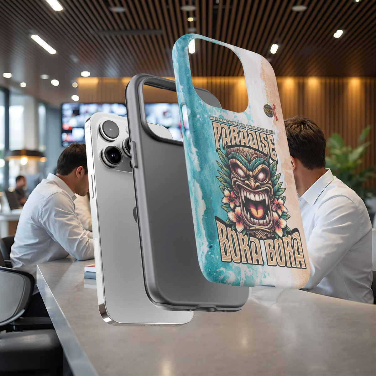 Bora Bora – Coque Antichoc Premium Tiki Élégance