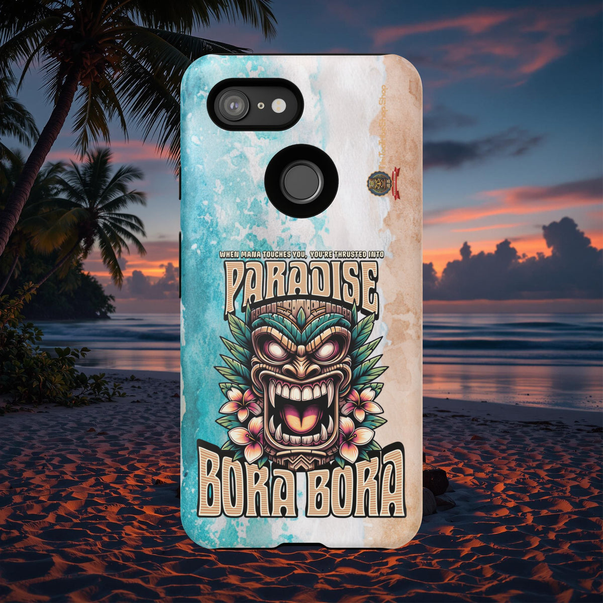 Bora Bora – Coque Antichoc Premium Tiki Élégance