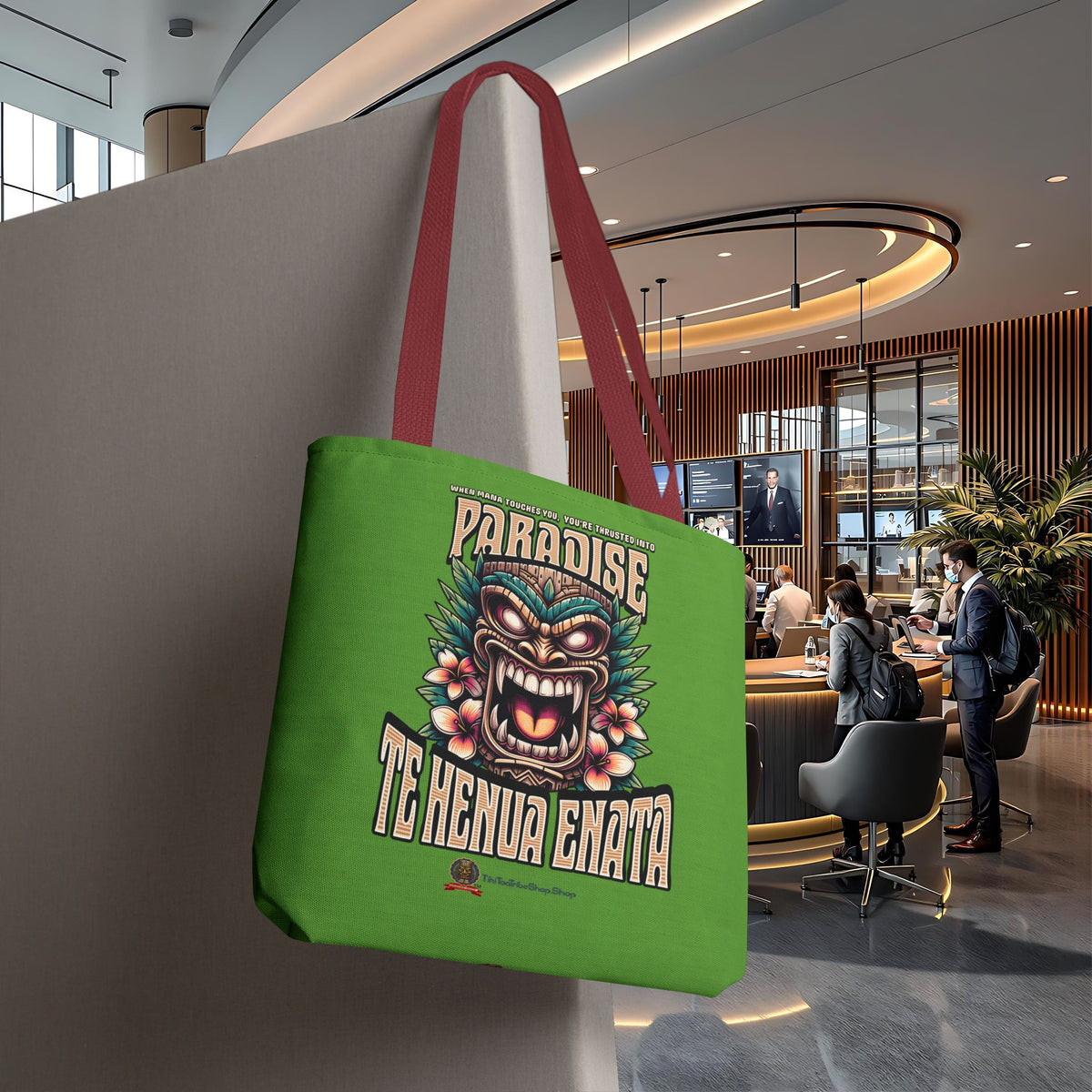 TE HENUA ENATA PARADISE Tote Bag