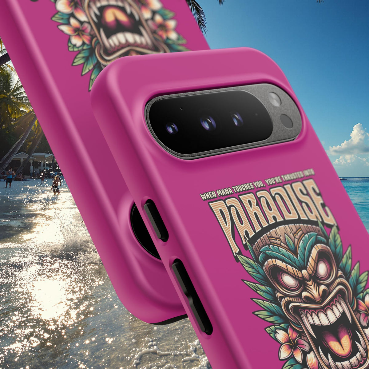 Bora Bora – Coque Antichoc Premium Tiki Élégance