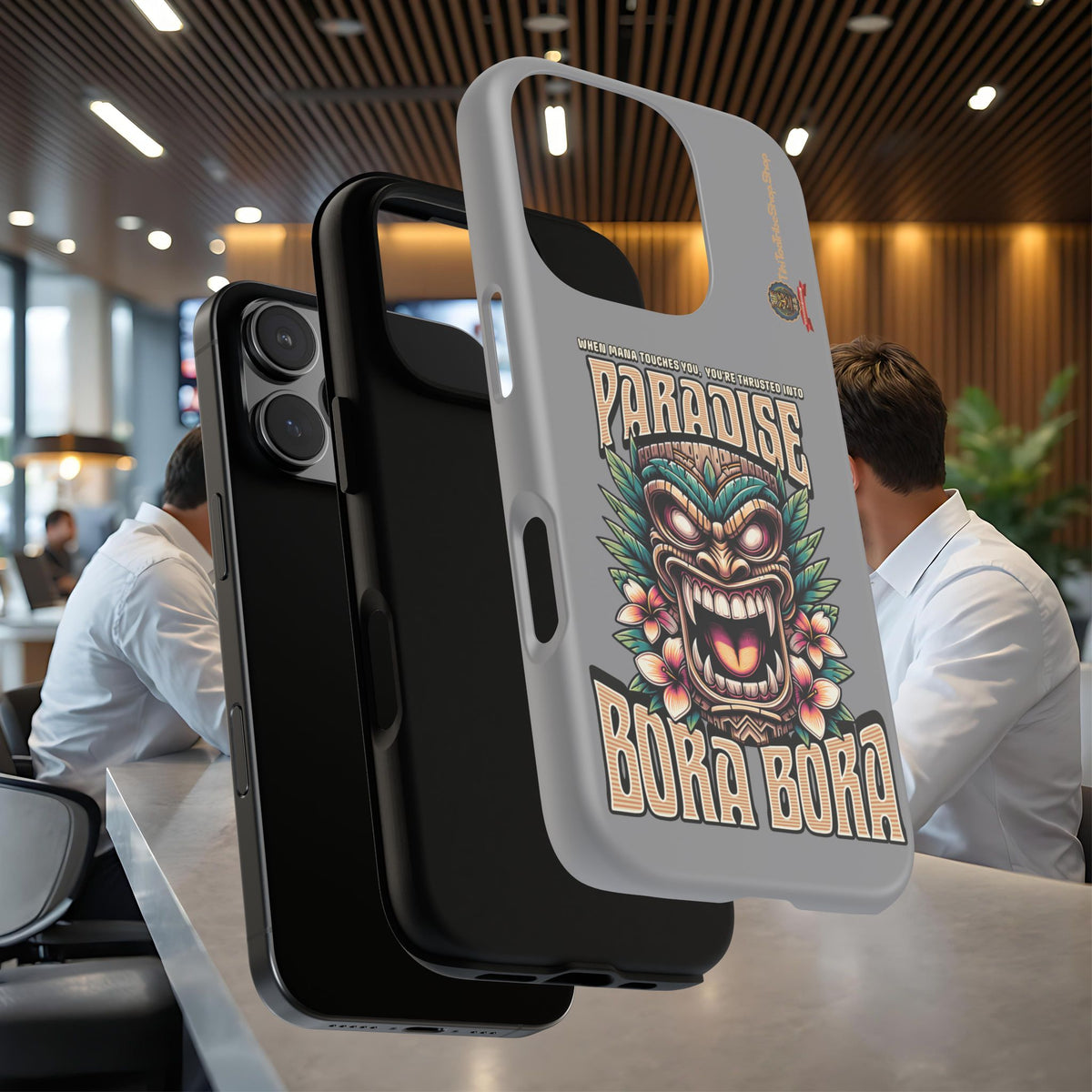 Bora Bora – Coque Antichoc Premium Tiki Élégance