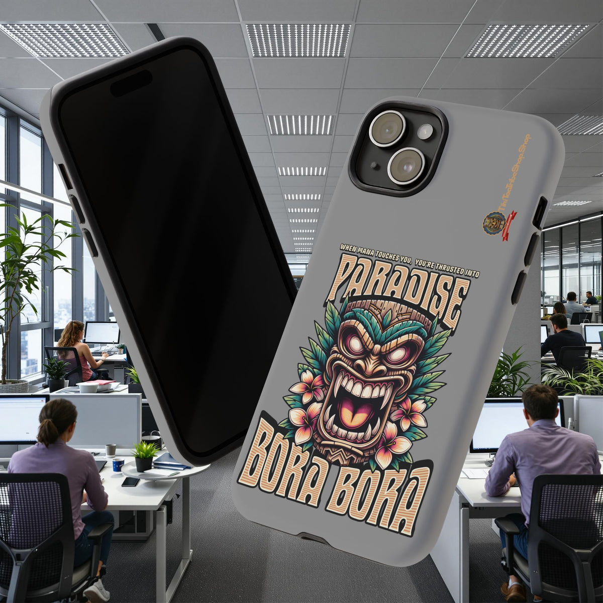 Bora Bora – Coque Antichoc Premium Tiki Élégance