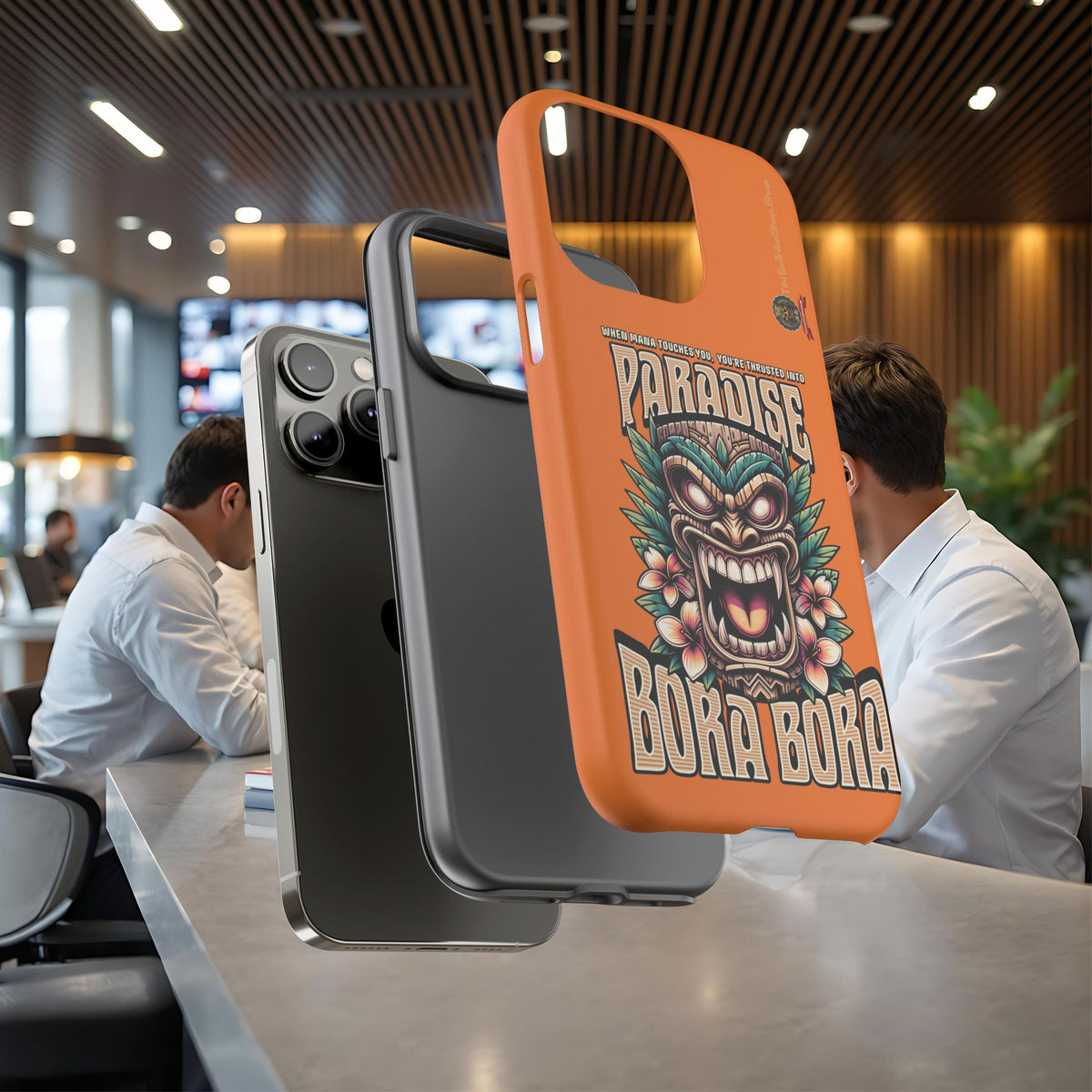 Bora Bora – Coque Antichoc Premium Tiki Élégance