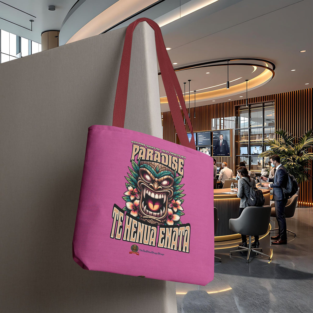 TE HENUA ENATA PARADISE Tote Bag