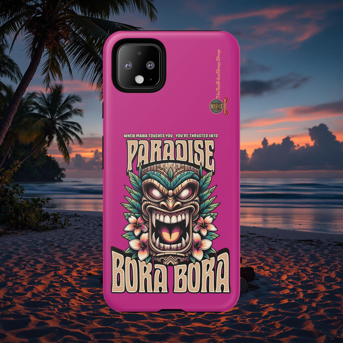 Bora Bora – Coque Antichoc Premium Tiki Élégance