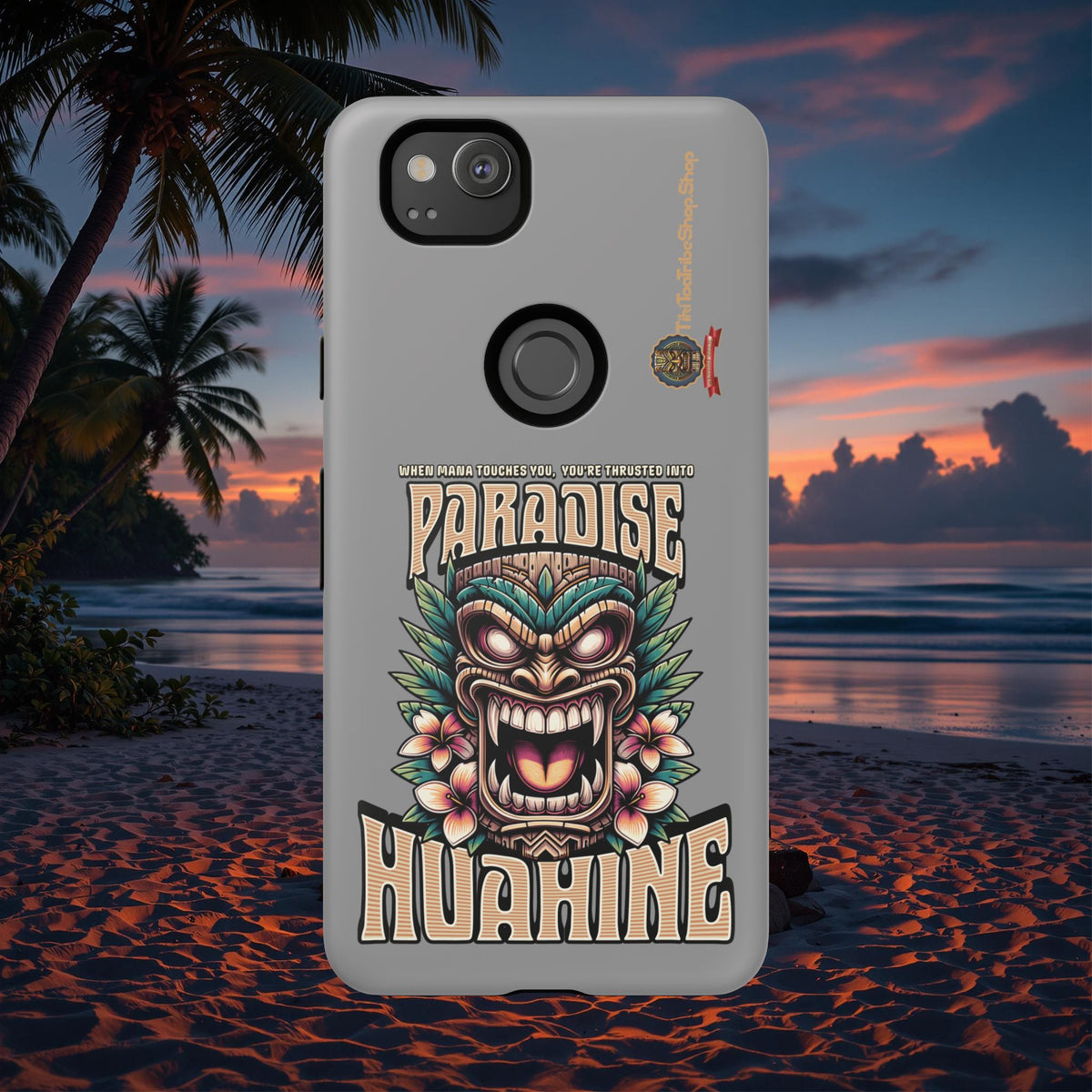 Huahine â Coque Antichoc Premium Tiki Fenua