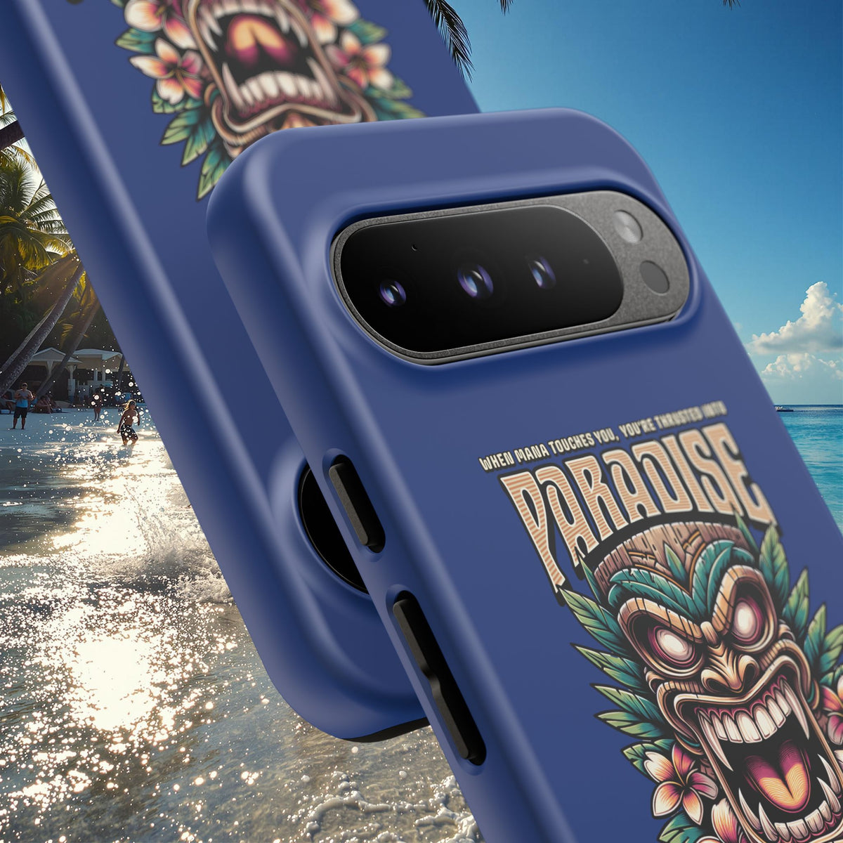 Te Henua Enata â Coque Antichoc Tiki Ancestral & Puissant