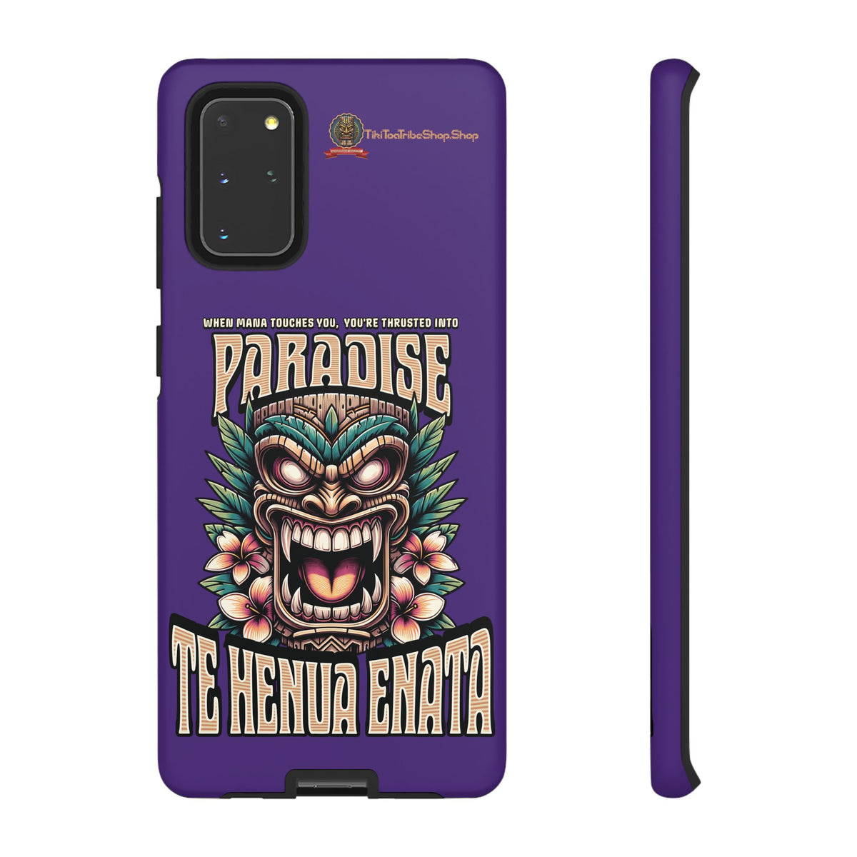 Te Henua Enata â Coque Antichoc Tiki Ancestral & Puissant