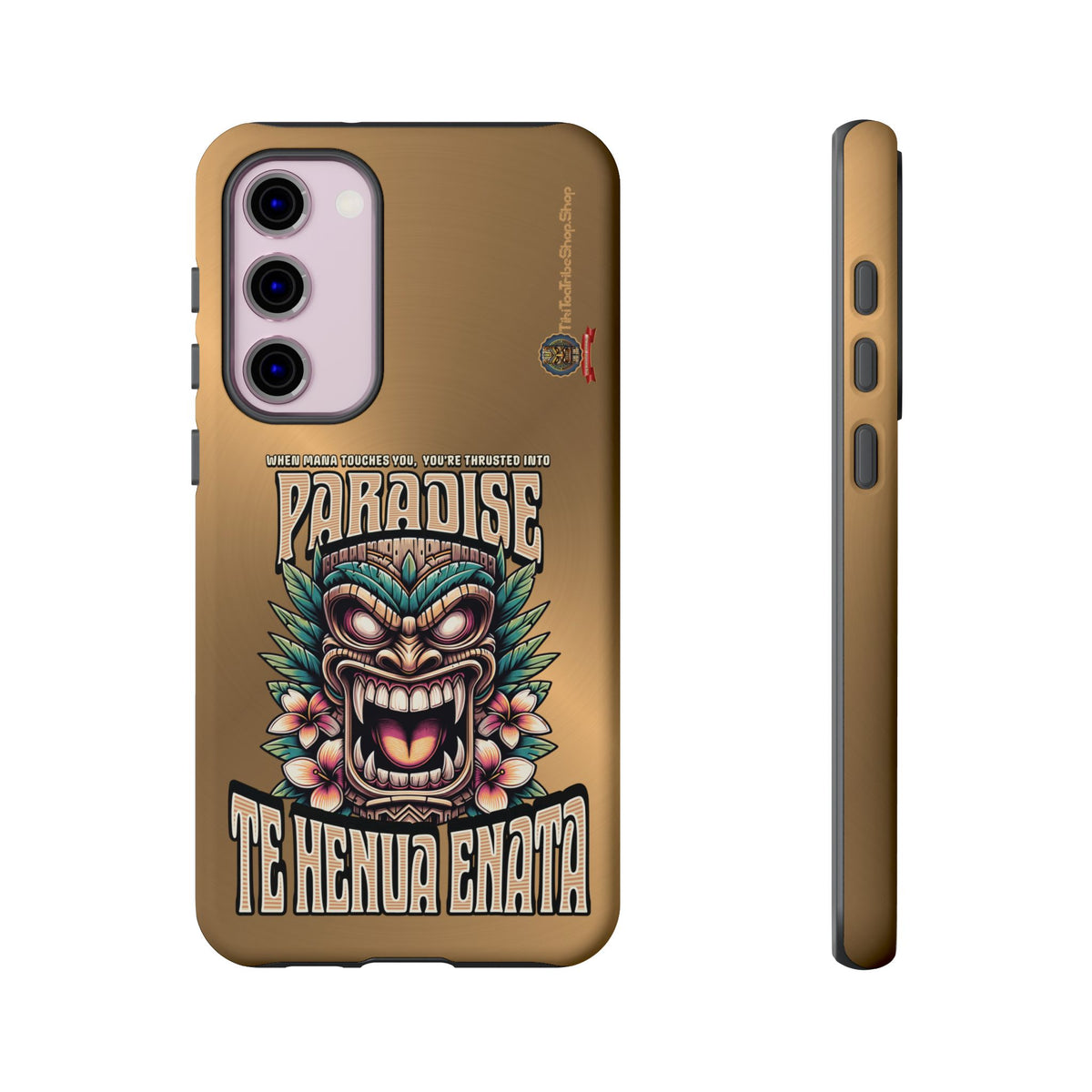 Te Henua Enata â Coque Antichoc Tiki Ancestral & Puissant